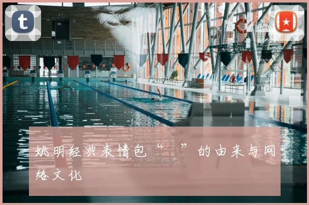 姚明经典表情包“囧”的由来与网络文化